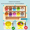 Wooden Magnetic Bead Maze Toy Early Educational Puzzle