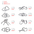 Nine Connected Rings Puzzle Classic Metal Wire Toy