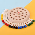 Wooden Memory Match Chess Game 