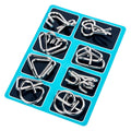 Nine Connected Rings Puzzle Classic Metal Wire Toy