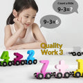 Wooden Magnetic Early Math & Counting Toy for Toddlers