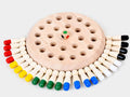 Wooden Memory Match Chess Game 