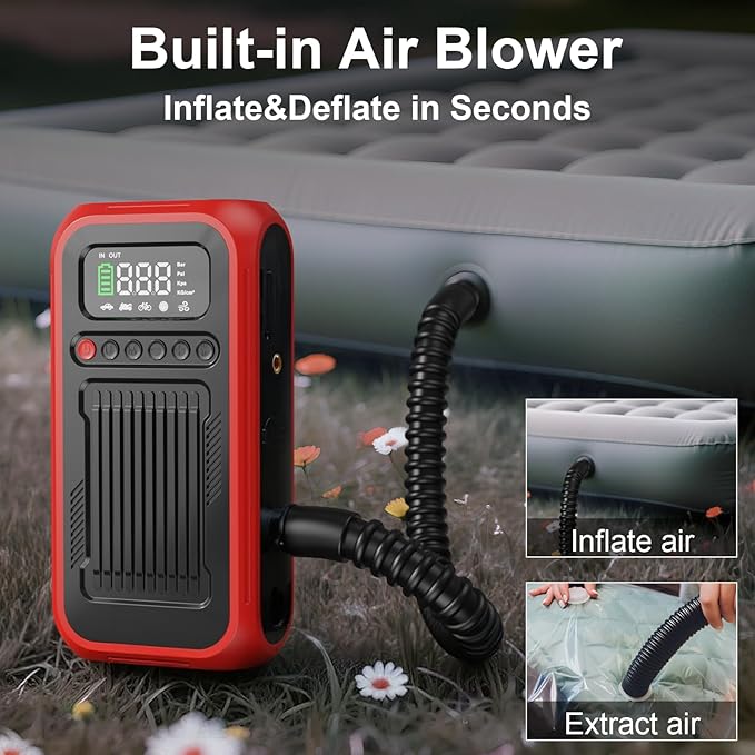 Car Jump Starter Booster 800A Peak 12V Battery Charger 