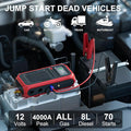Car Jump Starter Booster 800A Peak 12V Battery Charger 