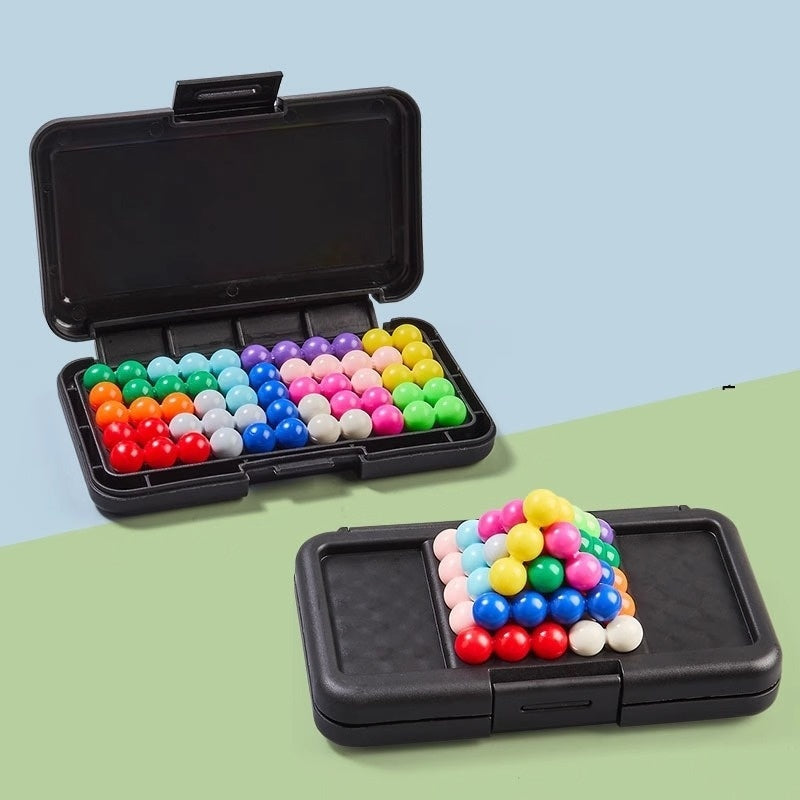 Smart Pyramid Beads Puzzle Interactive IQ & Brain Teaser