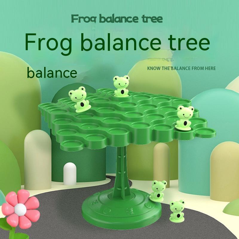 Frog Balance Tree Game Fun Interactive Tabletop 