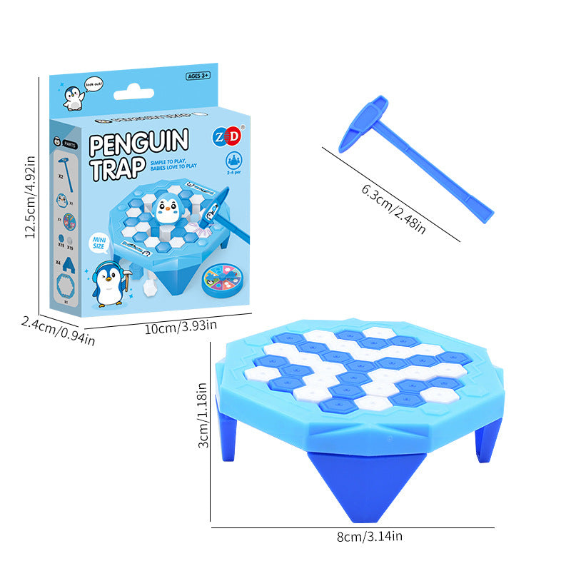 Mini Penguin Ice Breaker Table Game 